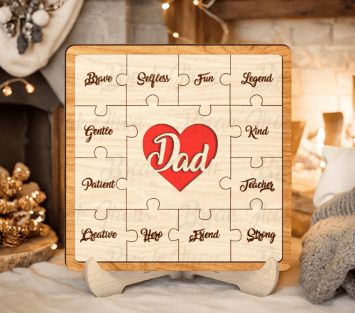 Papa Rompecabezas Creativo Digital